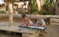 playing in ecocampus